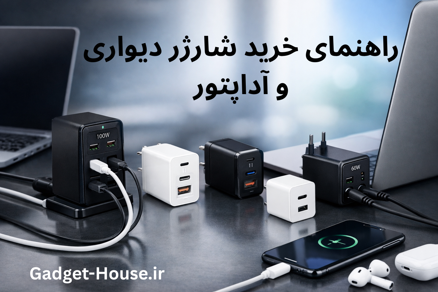 راهنمای خرید شارژر دیواری و آداپتور