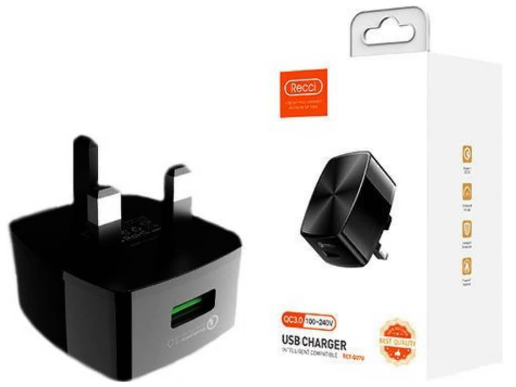 شارژر دیواری فست شارژ برند Recci