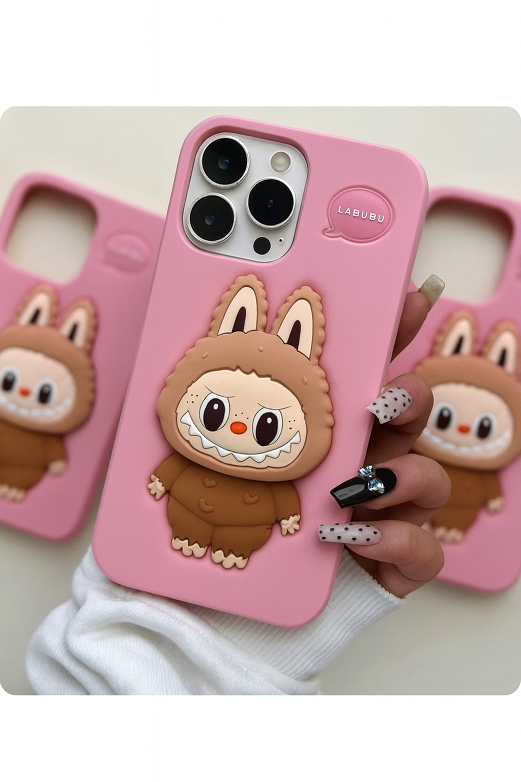 قاب آیفون 13 طرح لبوبو ( Labubu)