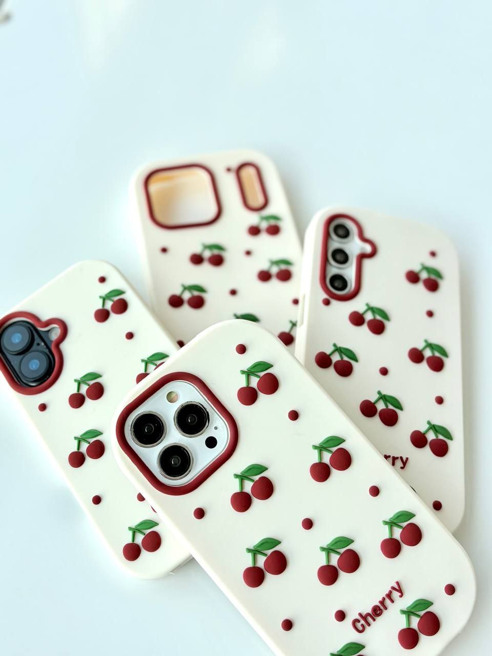 قاب گوشی سامسونگ A55 و S24fe طرح Cherry