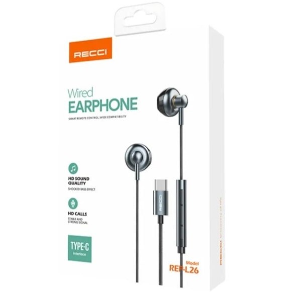 هندزفری سیمی برند Recci